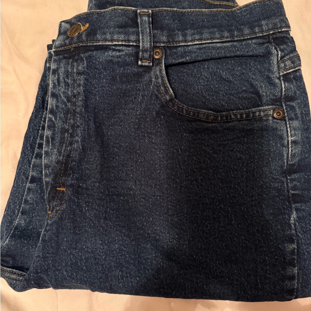 Vintage 1990s Riders Light Wash Relaxed Fit Tapered Mom Jeans